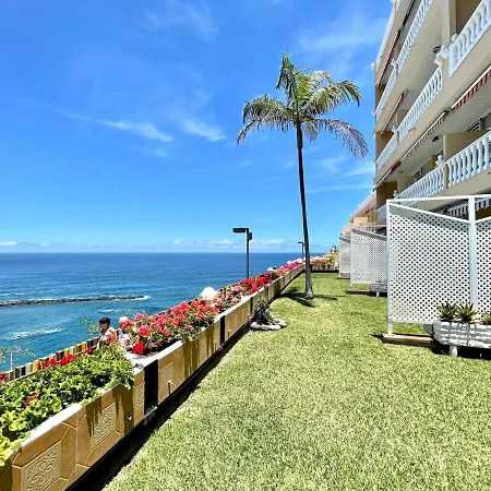 Studio With Direct View Of The Atlantic, Heated Pool, Wifi, 250 Meters To The Beach Appartement Puerto de la Cruz (Tenerife)