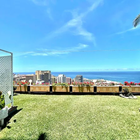 Studio With Direct View Of The Atlantic, Heated Pool, Wifi, 250 Meters To The Beach 公寓