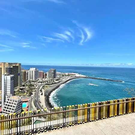 Studio With Direct View Of The Atlantic, Heated Pool, Wifi, 250 Meters To The Beach Apartamento Puerto de la Cruz (Tenerife)