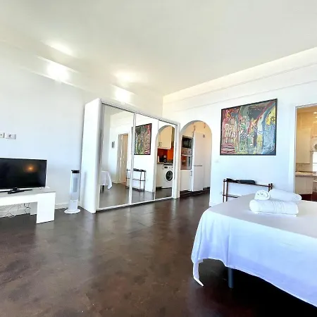 Studio With Direct View Of The Atlantic, Heated Pool, Wifi, 250 Meters To The Beach Apartment Puerto de la Cruz (Tenerife)