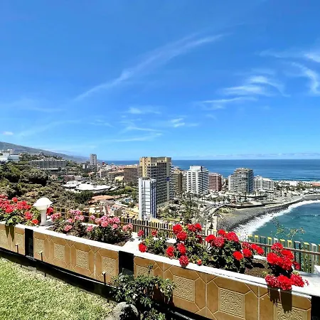 Appartement Studio With Direct View Of The Atlantic, Heated Pool, Wifi, 250 Meters To The Beach Puerto de la Cruz (Tenerife)